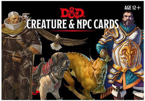 D&D CREATURE & NPC CARDS