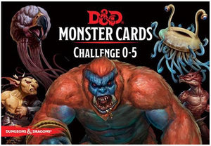 D&D MONSTER CARDS: CHALLENGE 0–5