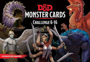 D&D MONSTER CARDS: CHALLENGE 6–16