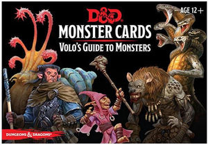 D&D MONSTER CARDS: VOLO'S GUIDE TO MONSTERS