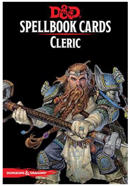 D&D SPELLBOOK CARDS: CLERIC